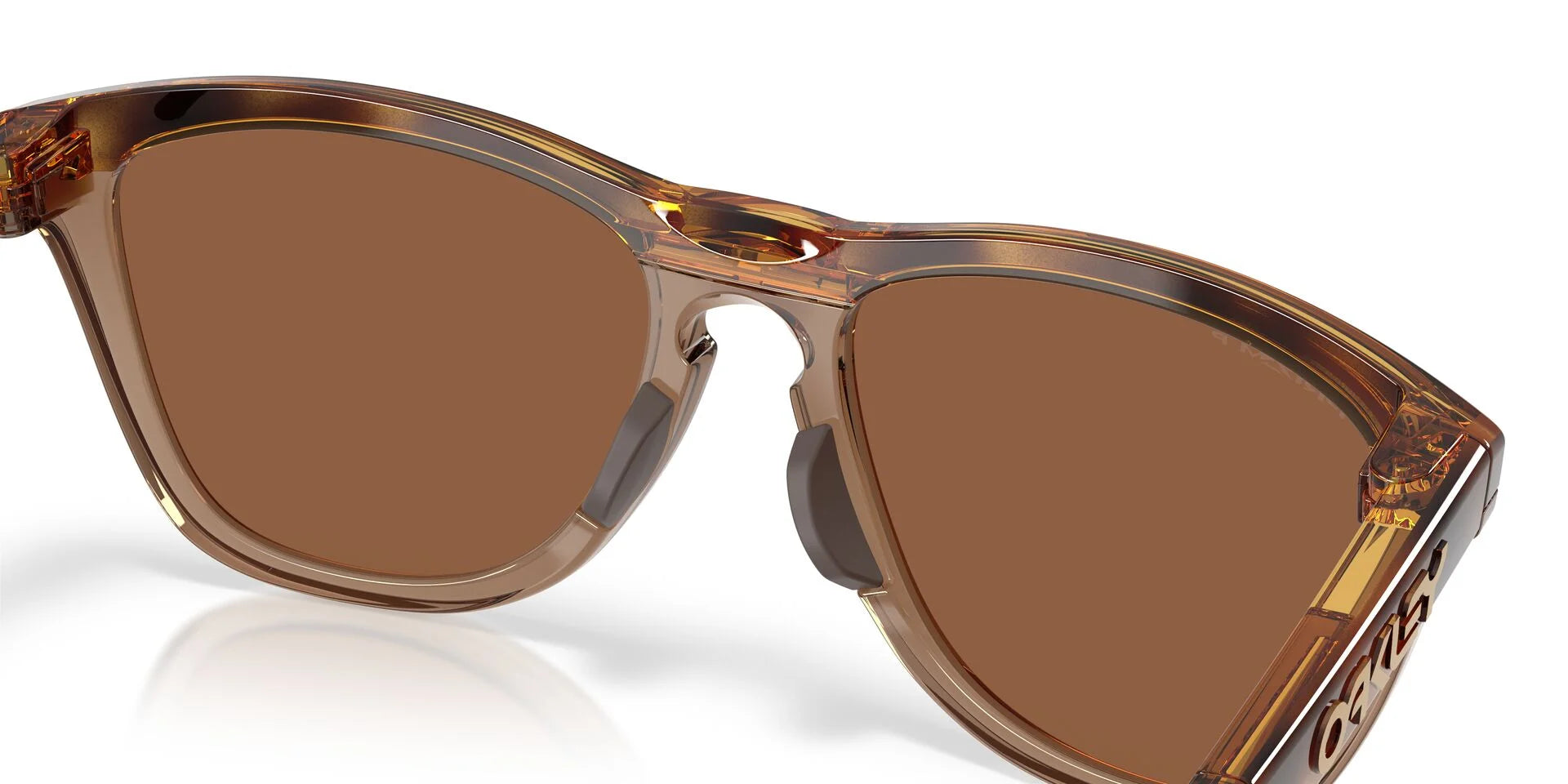 Oakley Frogskins Range XL Brown Tort/Brown Smoke Prizm Tungsten Polar Sunglasses