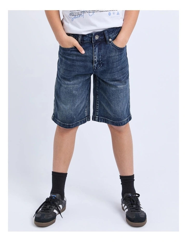 Saint Goliath Boys Overturned Jort - Dark Blue