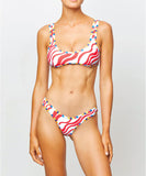 It's Now Cool The 90s Duo Crop Bikini Top - Campino