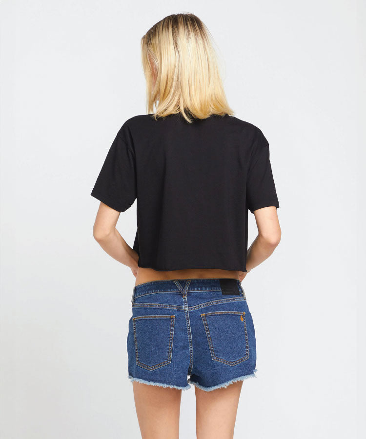 Volcom Womens Parrot Paints Tee - Blk