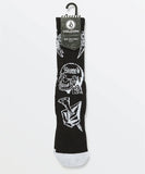 Volcom About Time Socks PR - Black