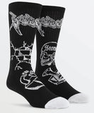 Volcom About Time Socks PR - Black