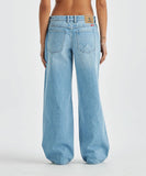 Wrangler Low Farrah Groove Blue Jean