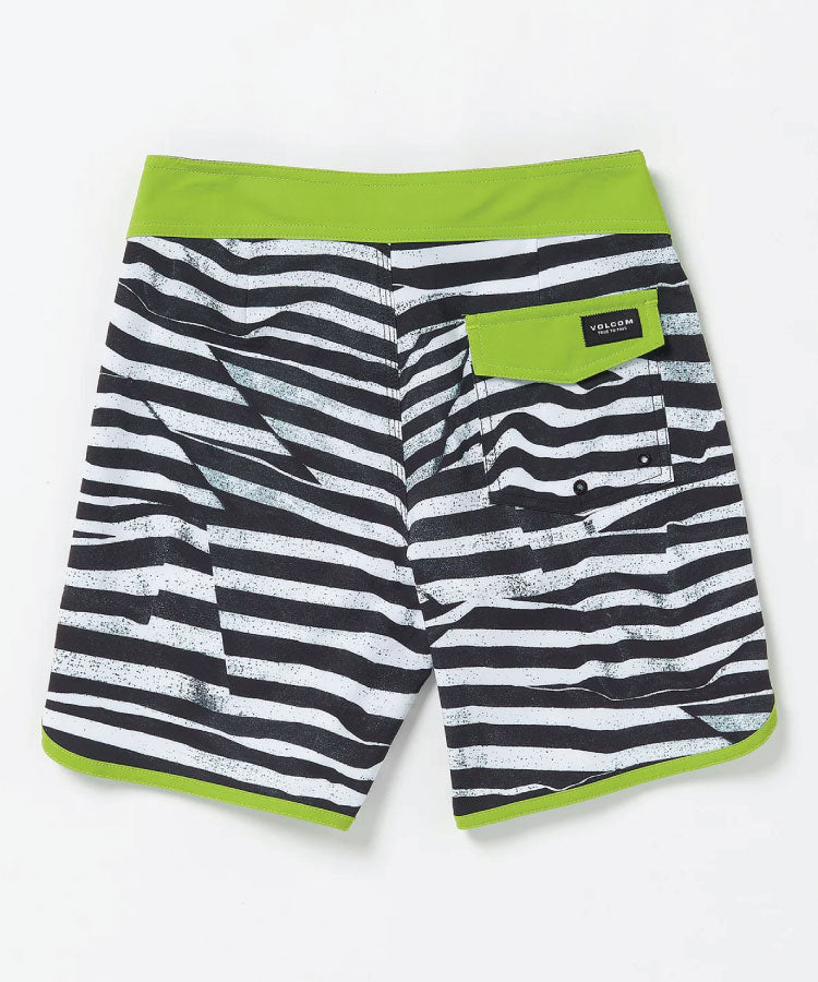 Volcom Big Boys Funday Scallop Mod-Tech Boardshorts - Black
