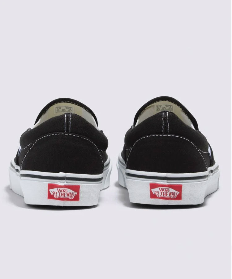 Van Classic Slip On Black/White Shoe