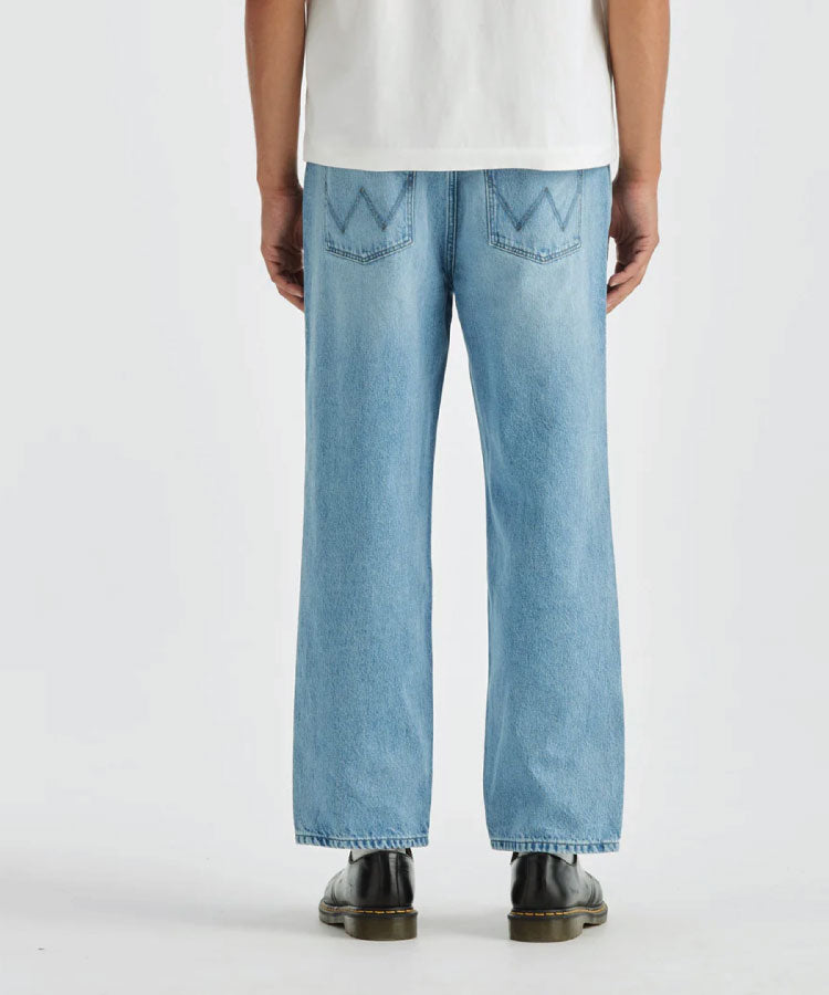 Wrangler Slacker Relaxed Jeans - Retro Blue