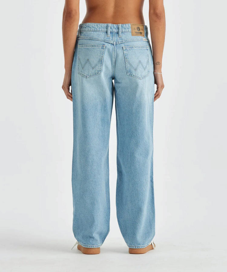 Wrangler Low Bella Baggy Relaxed Jeans - Mantra Blue