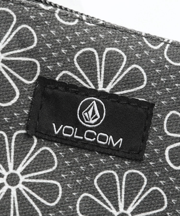 Volcom Schoolyard Canvas Pouch - Black/White