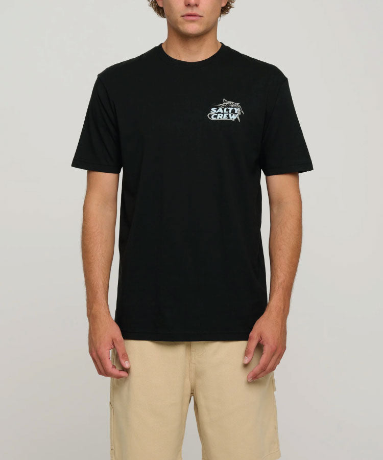 Salty Crew Hook Up Premium SS Tee - Black