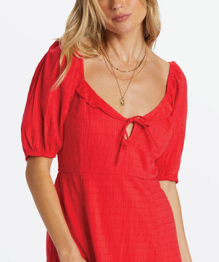 Billabong Burning Love Maxi - Fiesta Red