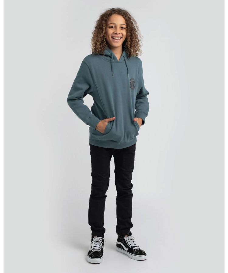 Santa Cruz MFG Dot Pop Youth Hoodie Goblin Blue