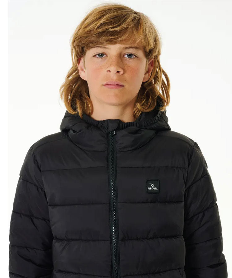 Rip Curl Series Puffer Jacket - Kids - Black