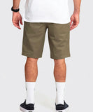 Volcom Frickin Modern Stretch Shorts - Khaki