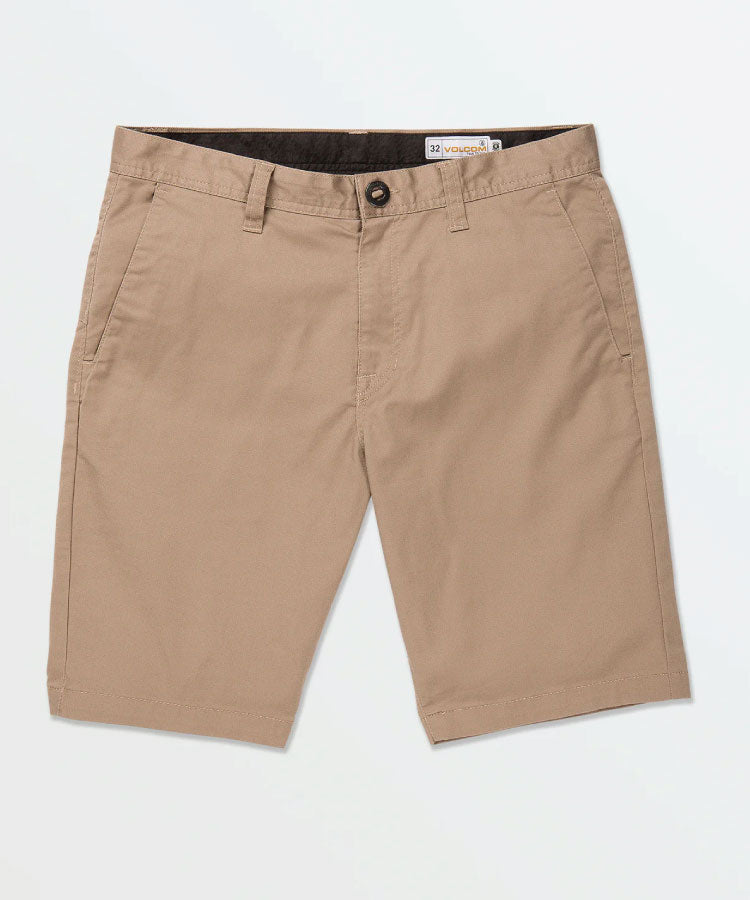 Volcom Frickin Modern Stretch Shorts - Khaki