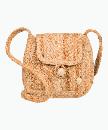 Roxy Ritual Kiss Crossbody Bag - Natural