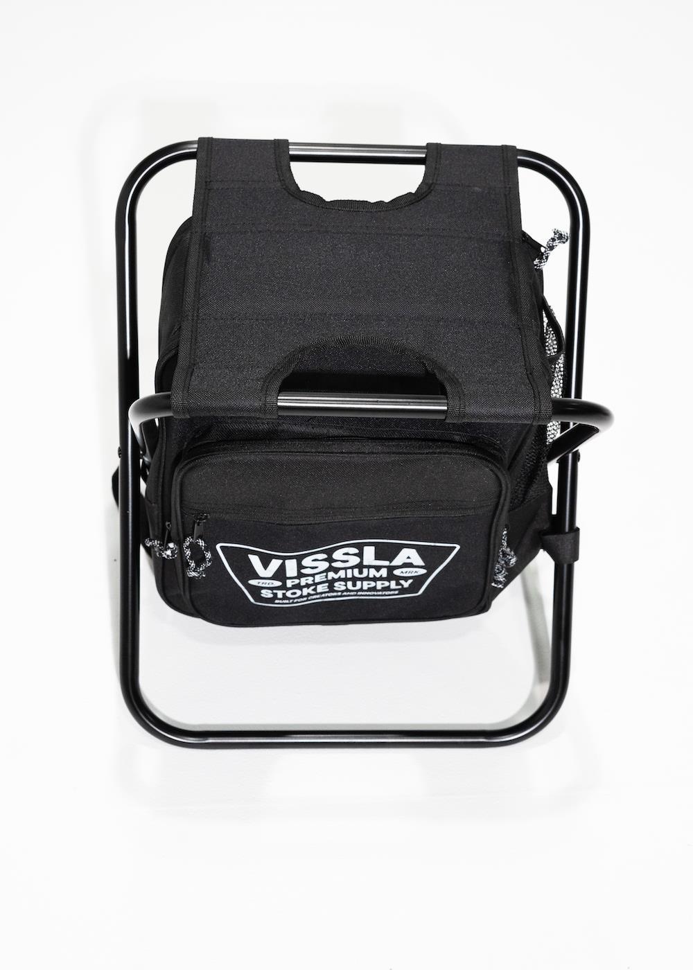 Vissla Stoke Supply Backpack Chair Combo - Black