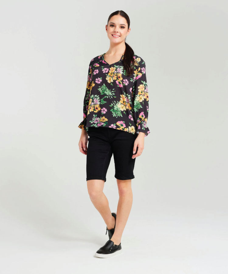 Zafina Charlotte Women's Top - Moonflower