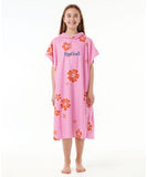 Rip Curl Mixed Hooded Towel - Girl - Bright Pink