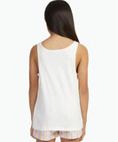 Roxy Following The Sun Girls Relaxed Vest Top - Snow White
