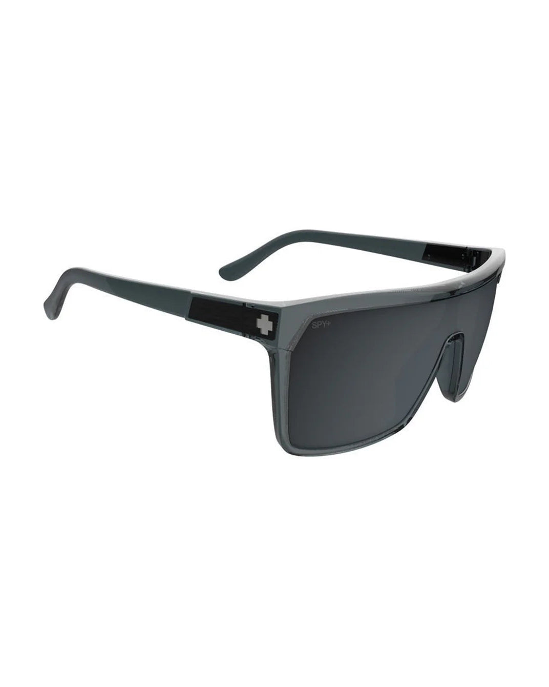 Spy Sunglasses Flynn - Translucent Gunmetal/Happy Gray Gunmetal Mirror