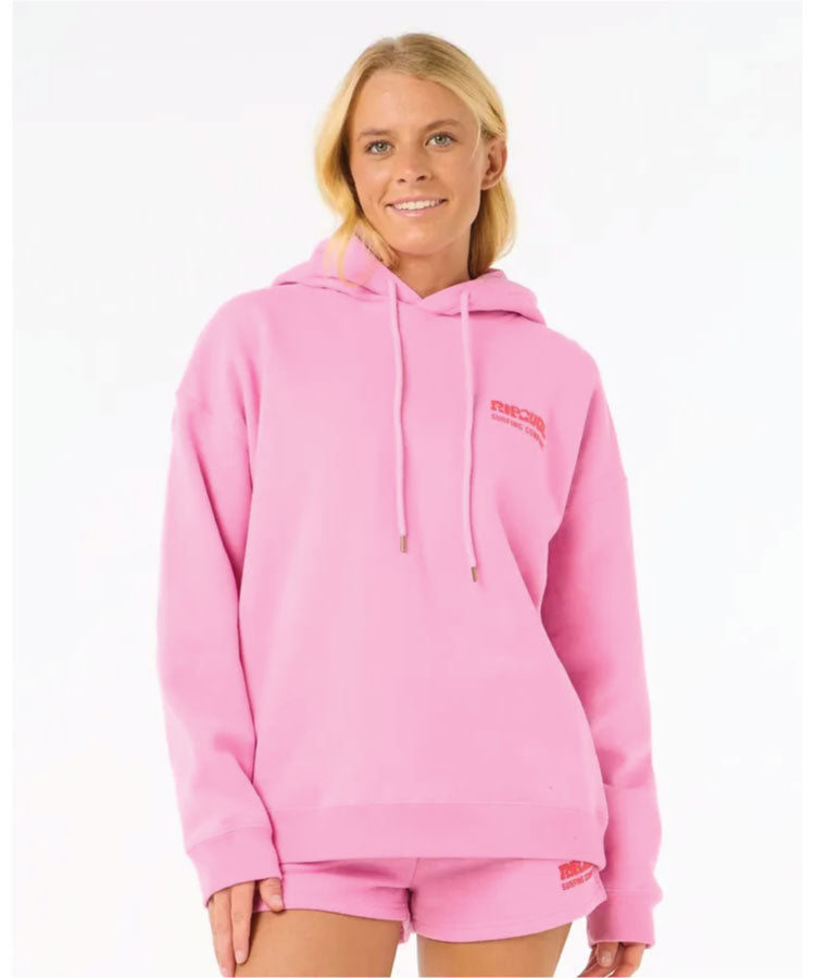 Rip Curl Surf Puff Heritage Hood - Pink