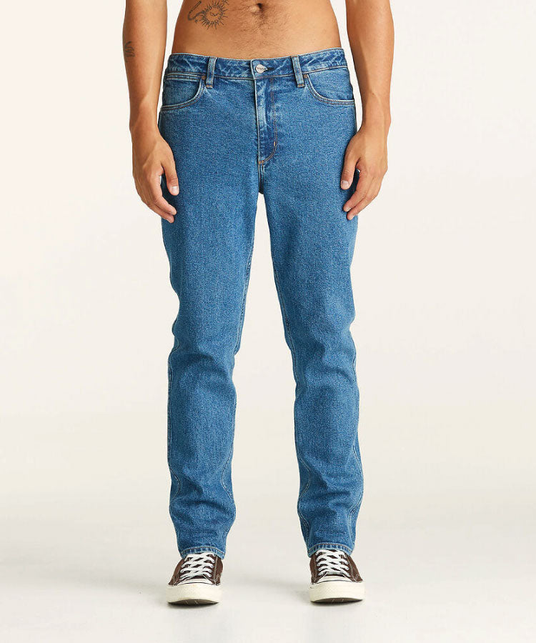 Wrangler Spencer Relaxed Tapered Jean - Hydro Indigo