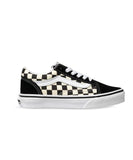 Vans Old Skool Primary Check Black / White Kids Shoes
