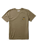 Vissla Made In The Shade Organic Blend SS Tee - Khaki