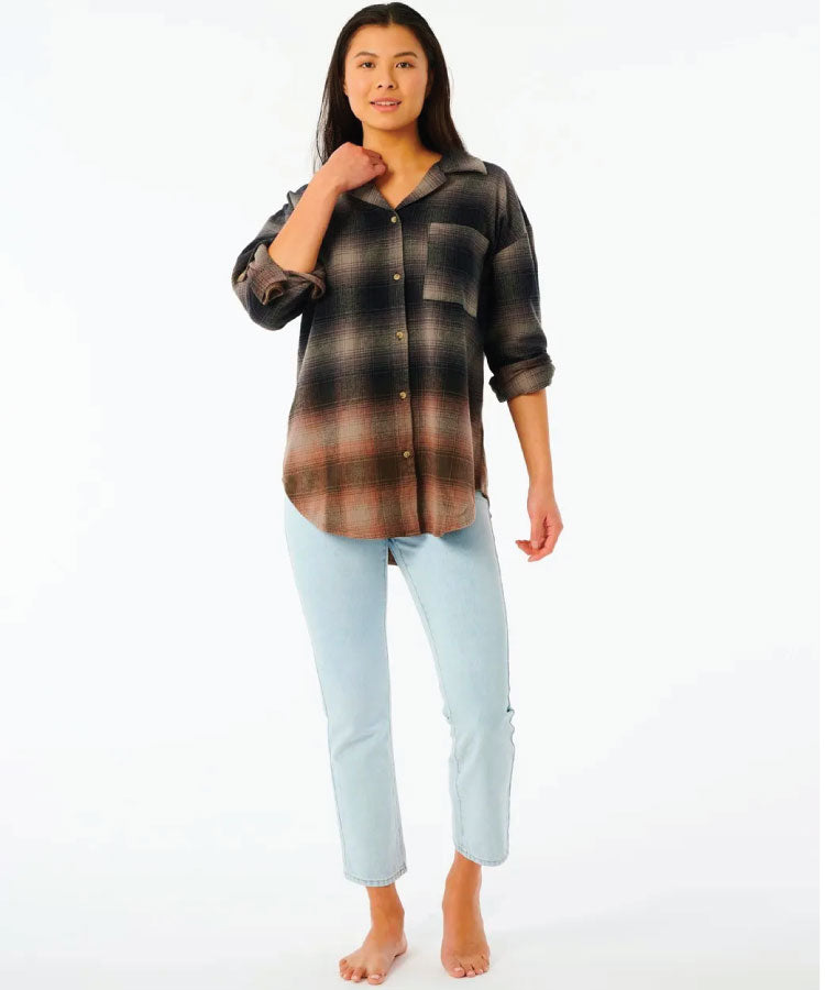 Rip Curl Berkley Flannel - Black