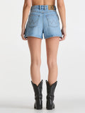 Wrangler Hi Bells Shorts - Utah Blues