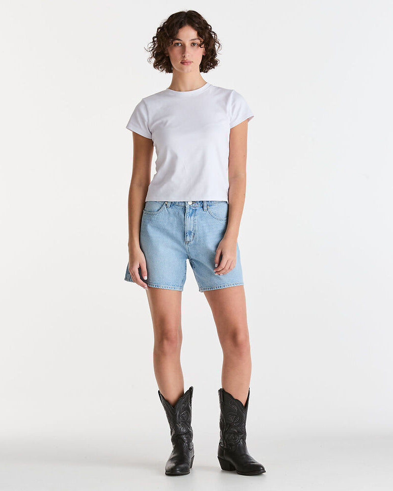 Wrangler Mid A-Line Short - Starlight
