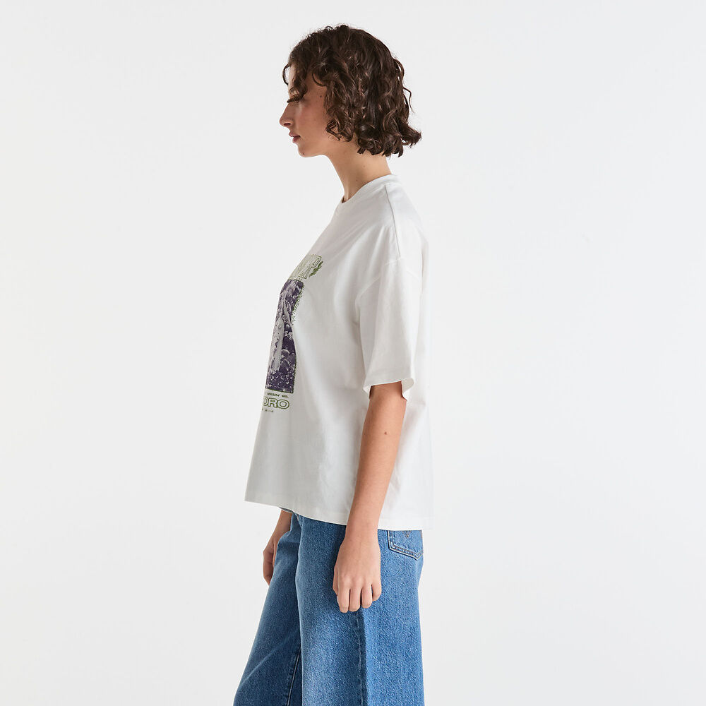 Wrangler Roses Forever Boxed Tee - Vintage White