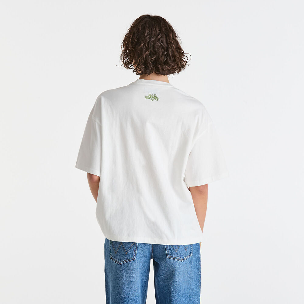 Wrangler Roses Forever Boxed Tee - Vintage White