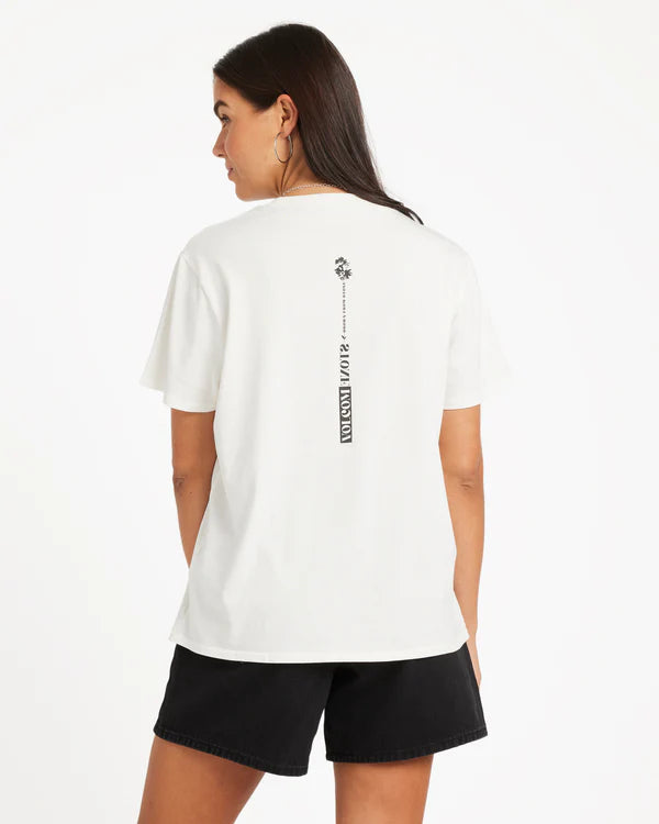 Volcom Lock It Up Tee - Star White