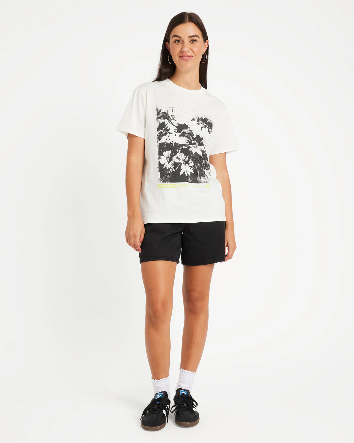 Volcom Lock It Up Tee - Star White