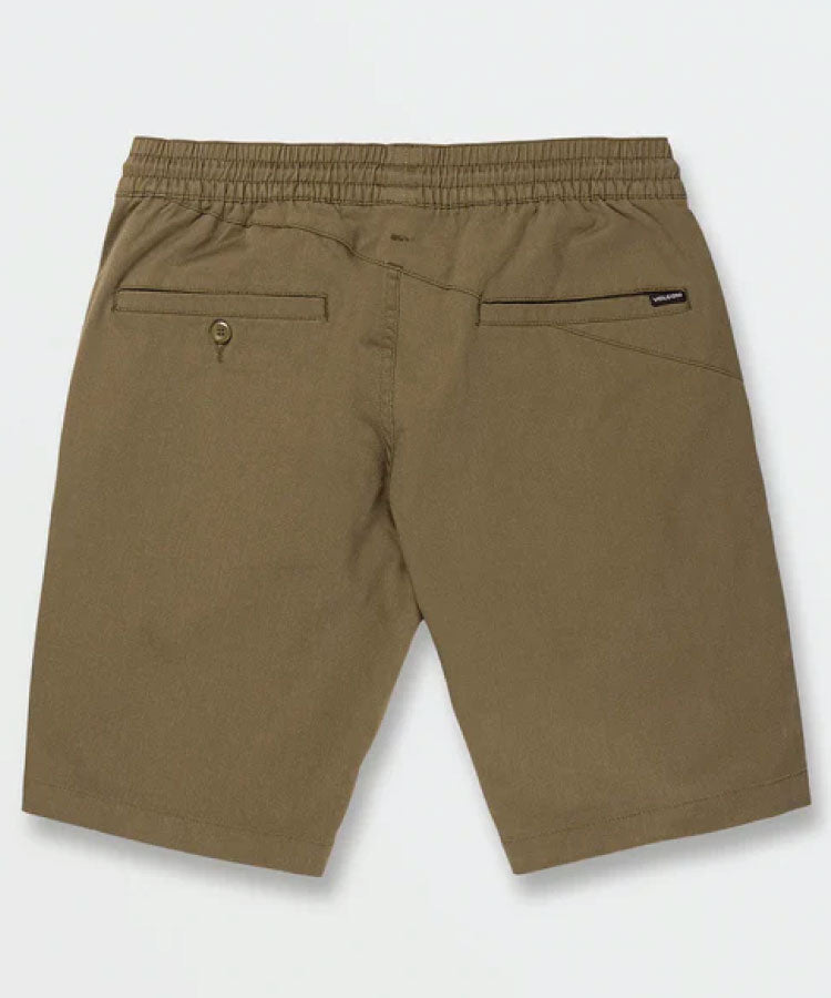 Volcom Frickin Elastic Waist Short 19" - Wintermoss