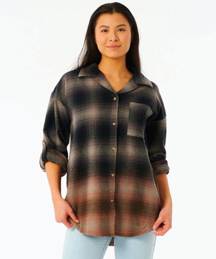 Rip Curl Berkley Flannel - Black