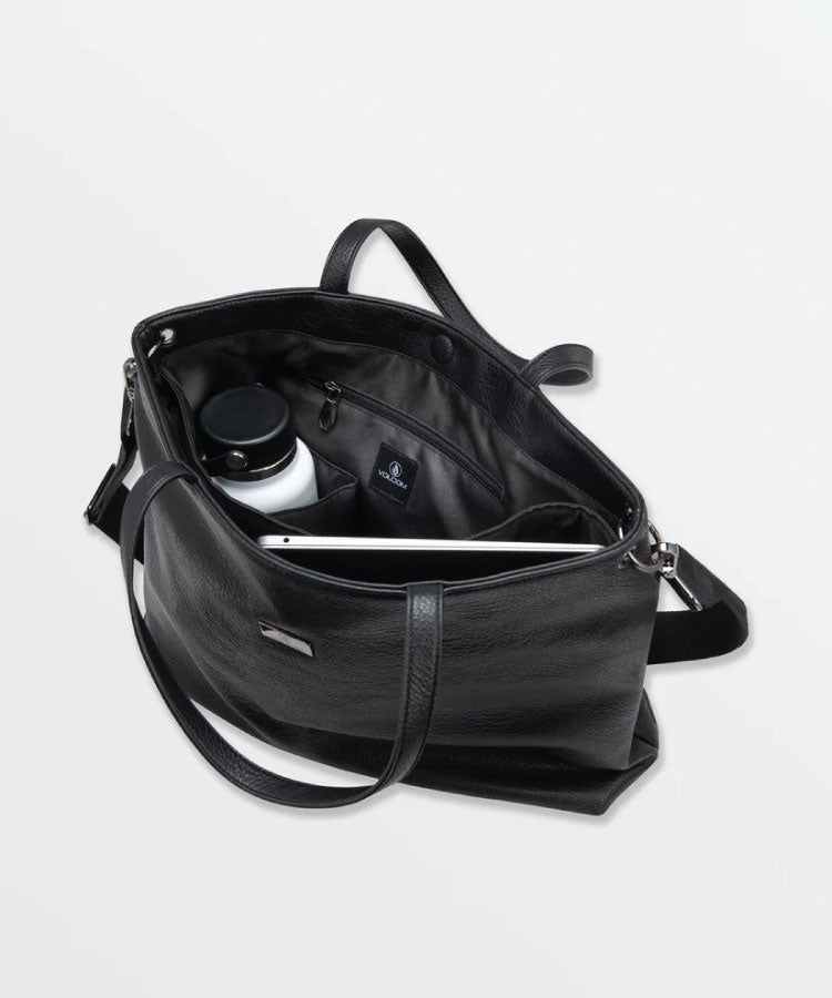 Volcom Strapped Laptop Tote - Black