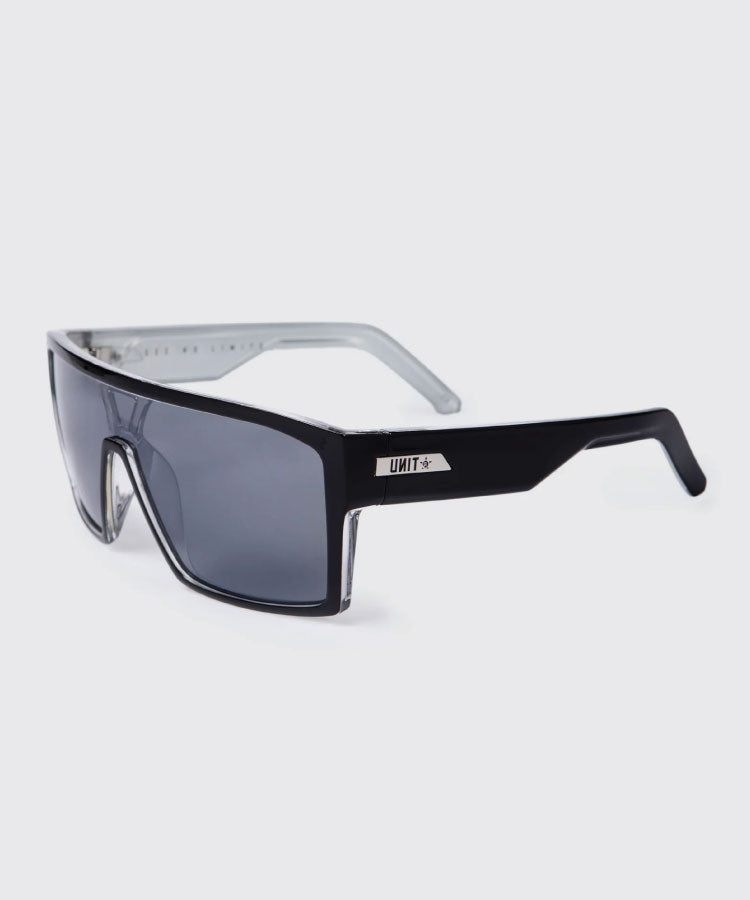Unit Mens Eyewear - Polarised - Command Black Silver