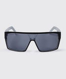 Unit Mens Eyewear - Polarised - Command Black Silver