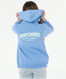 Rip Curl Surf Puff Hood - Girl - Blue
