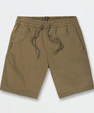 Volcom Frickin Elastic Waist Short 19" - Wintermoss