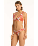 Sea Level Daisyfield Regular Cheeky Pant - Coral