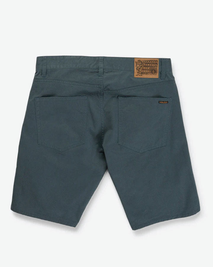 Volcom Solver Lite 5 Pocket Mens Short 19 - Dark Slate