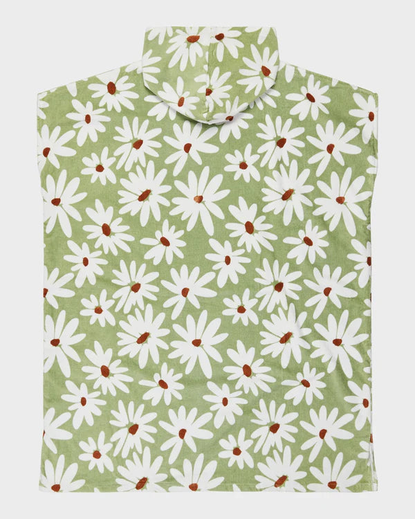 Roxy Stay Maical Printed Hooded Towel - Laurel Green Dream Big Floral