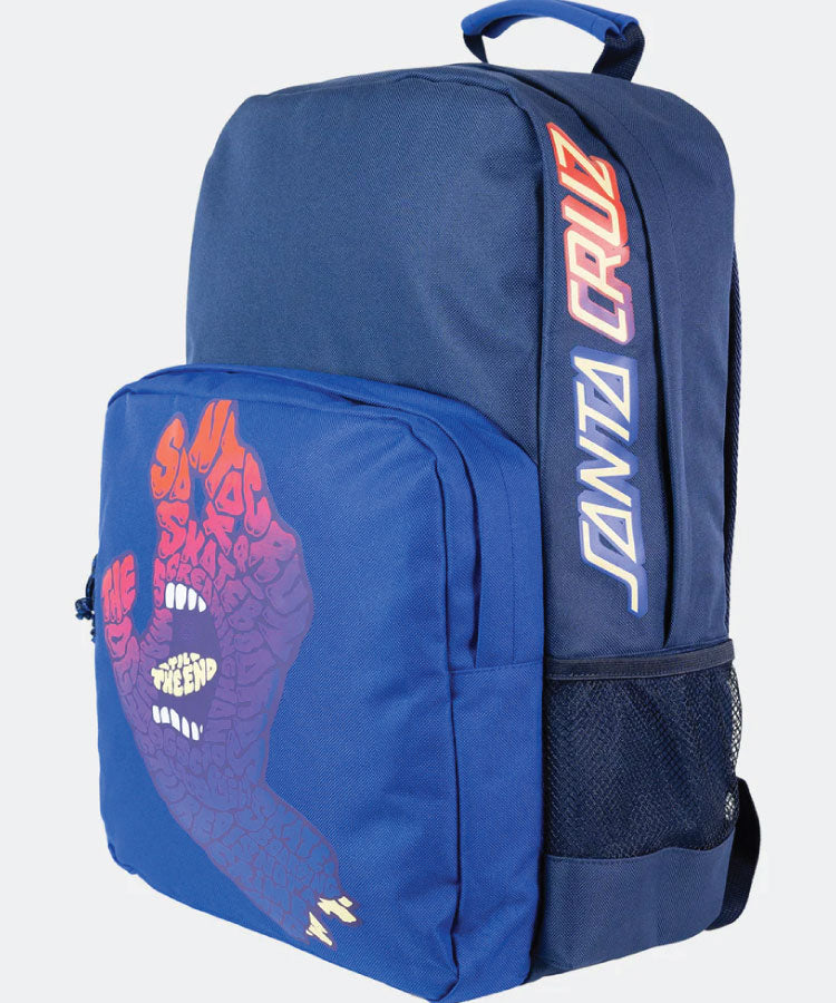Santa Cruz Letter Hand Fade Backpack - Cobalt