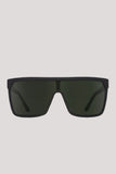 Spy Sunglasses Flynn - Black Matte Black/Happy Grey Green Lens