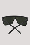 Spy Sunglasses Flynn - Black Matte Black/Happy Grey Green Lens