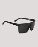 Spy Sunglasses Flynn - Black Matte Black/Happy Grey Green Lens