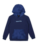 Santa Cruz Inherit Stacked Strip Hoody - Dark Blue Tie Dye